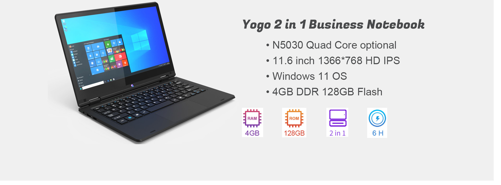 kwaliteit Laptop van het yogatouche screen fabriek